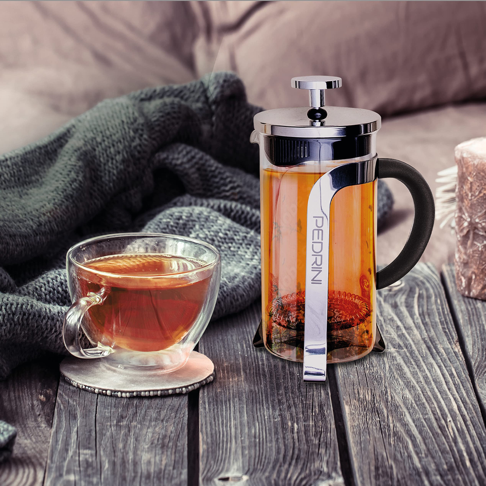 French Press Glass Coffee & Tea Maker