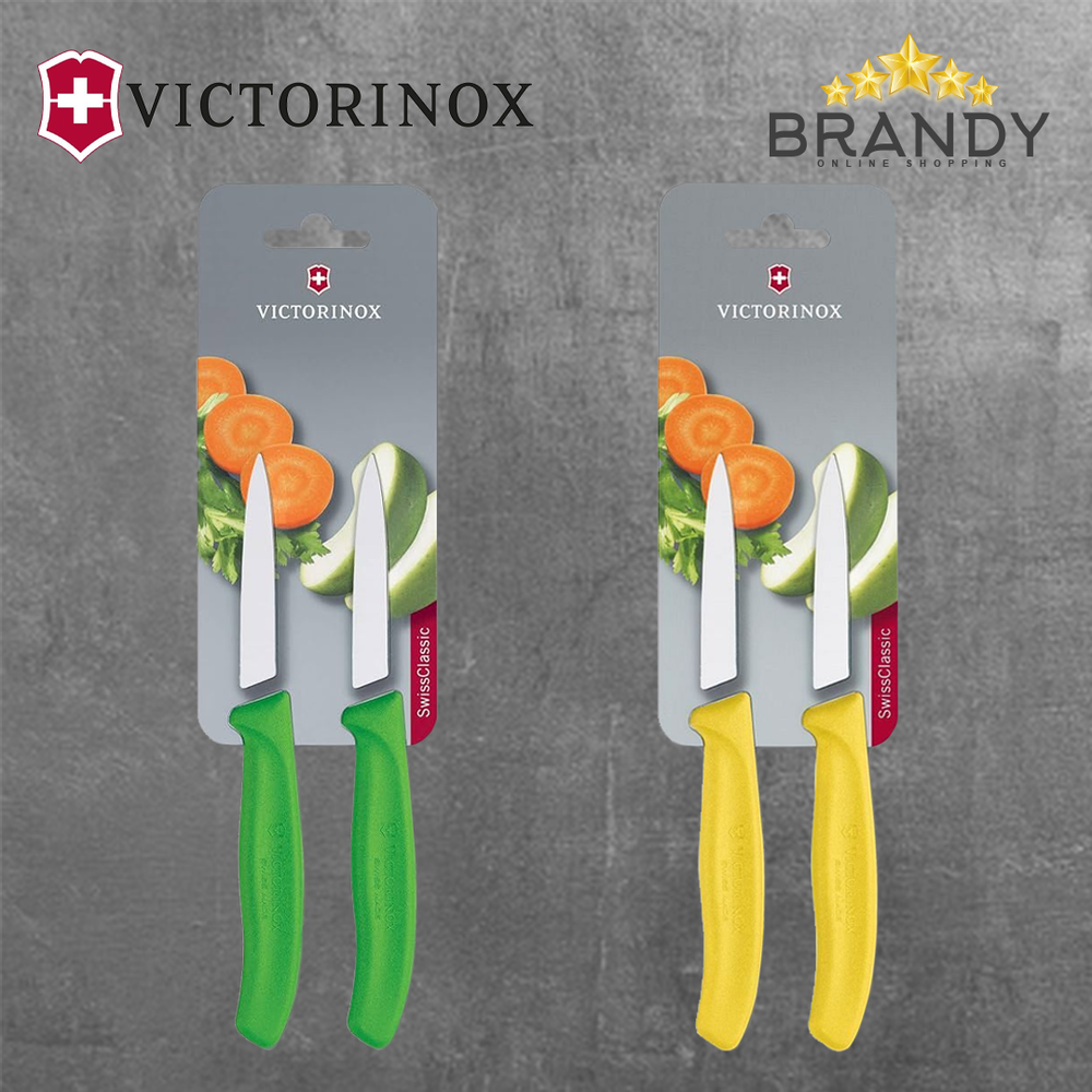 Paring Knives Set 2pcs with Stainless Steel Blades