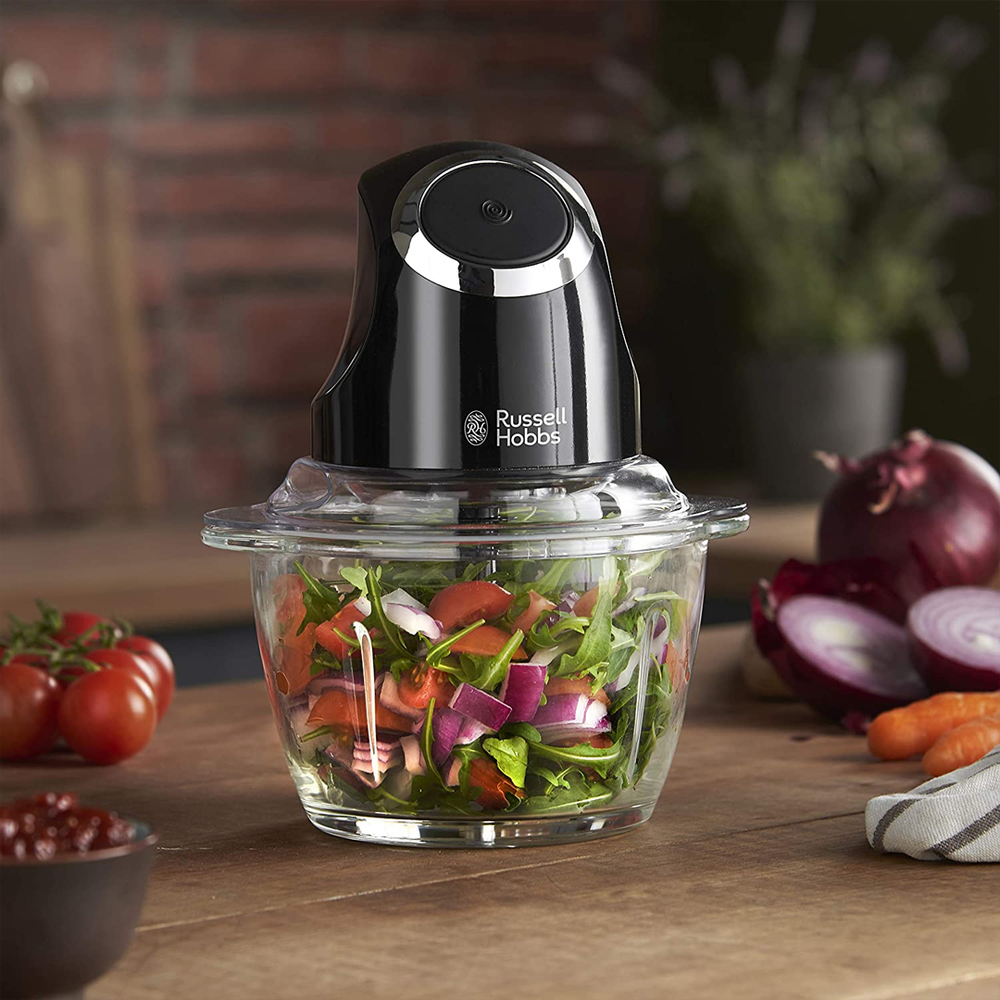 Mini Chopper 24662 - 200W One Button Control, 500ml Capacity