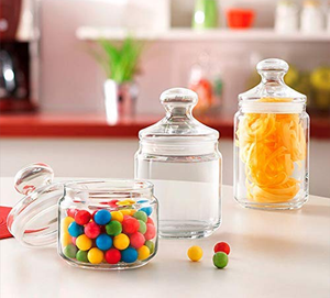 Pot Club Jars - Glass Food Storage Containers