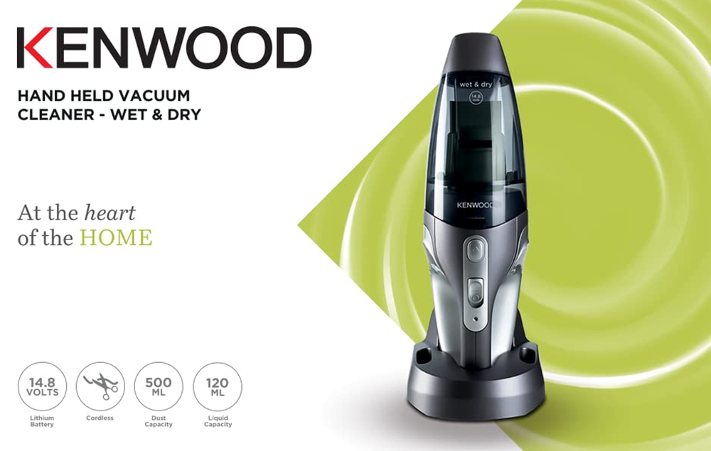 Hand Vacuum Silver HVP19 with Wet & Dry Function