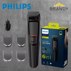 Philips Multigroom Series 3000 MG3710 6-in-1 All-in-One Grooming Kit