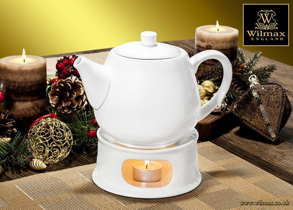 Porcelain Warming Stand for Teapots