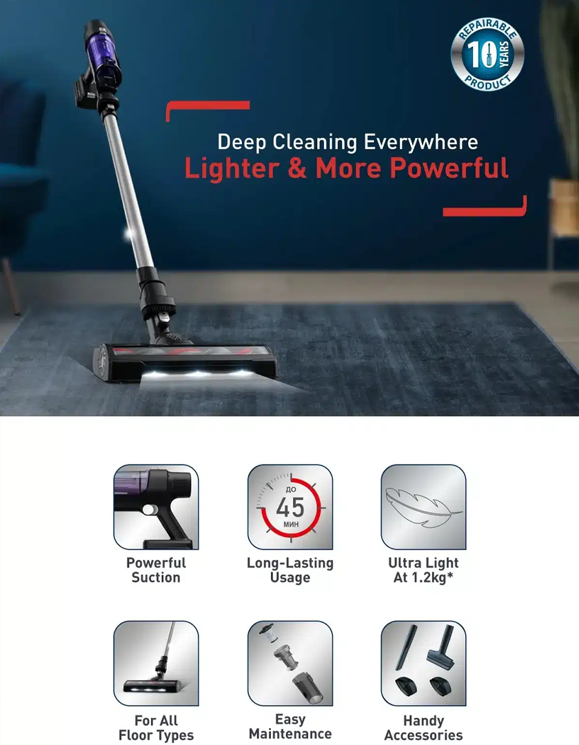 Cordless Stick Vacuum X-Pert 7.6 TY6A35