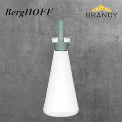 BergHOFF Leo Glass Oil Dispenser 540ml Borosilicate Glass Mint Lid