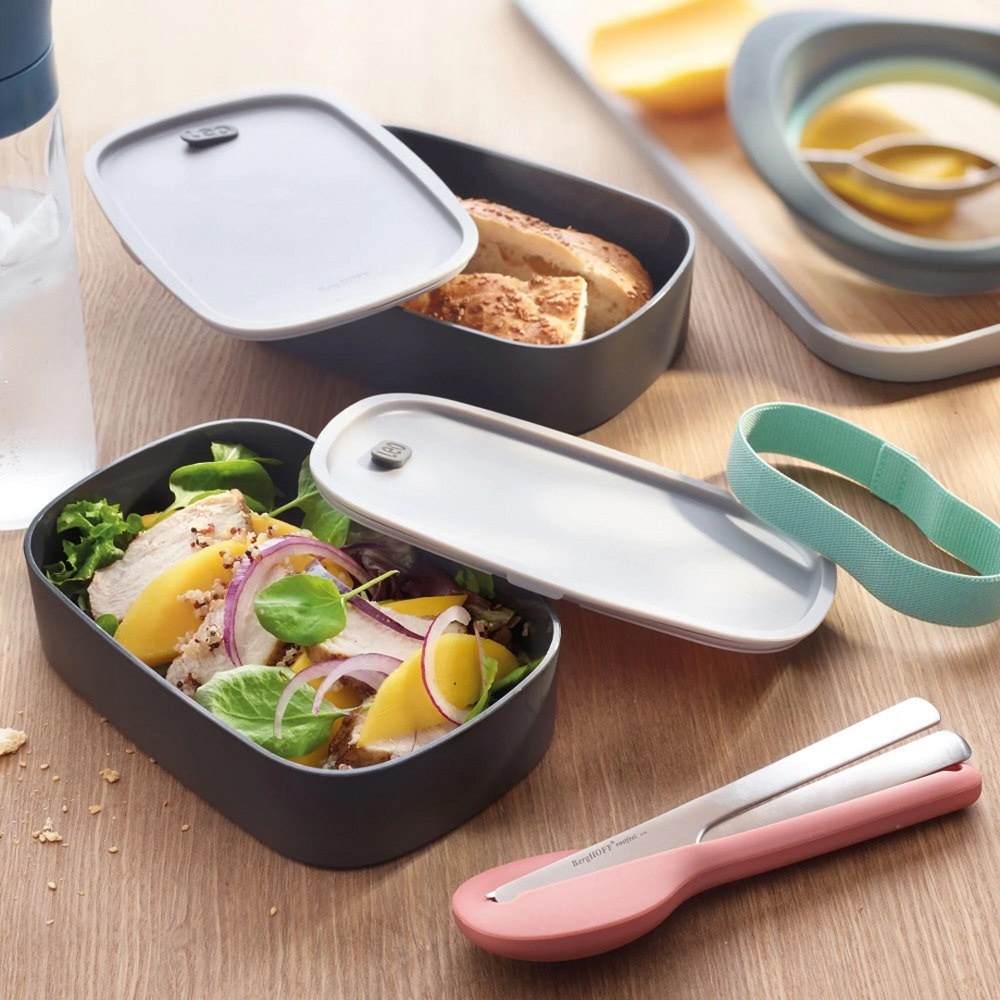 BergHOFF Leo Dual Bento Box - Lunch Box Set-1