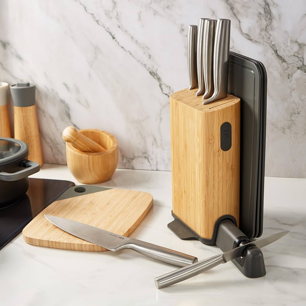 Legacy Knife Block Set with Cutting Boards & Sharpener