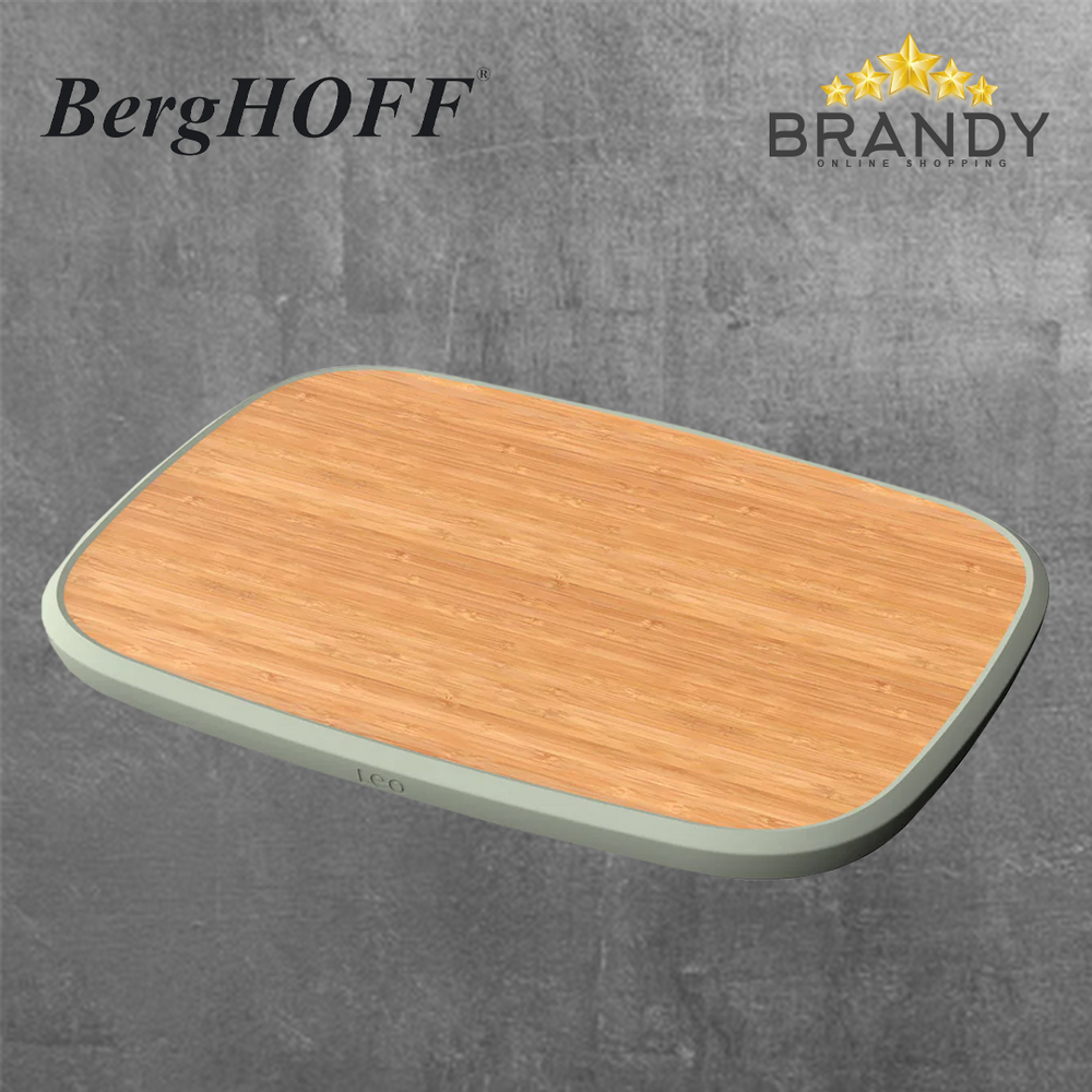 BergHOFF Leo Rectangular Bamboo Cutting Board Anti-Slip 37x27cm-1
