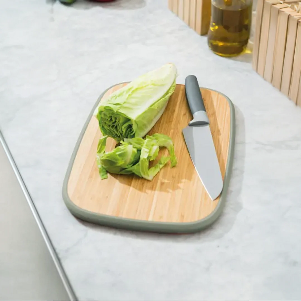 BergHOFF Leo Rectangular Bamboo Cutting Board Anti-Slip 37x27cm-1