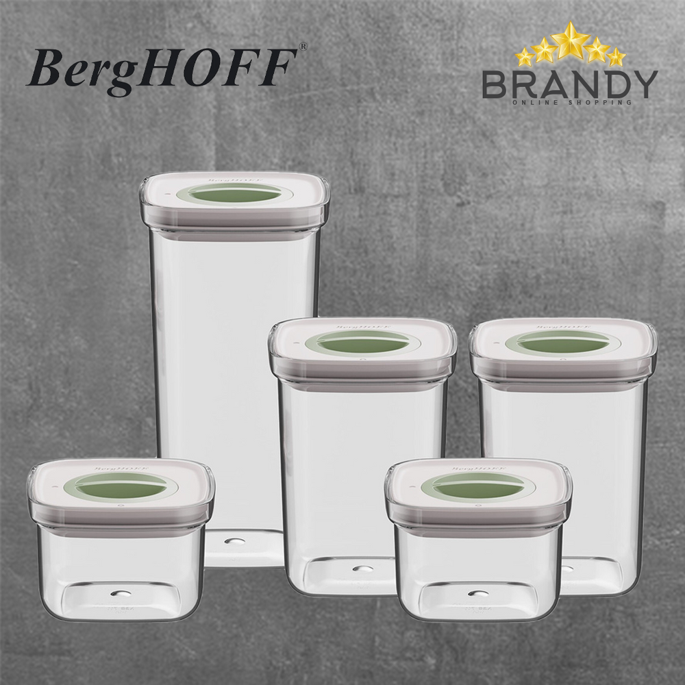 Smart Seal Set 5 Food Containers - Leakproof
