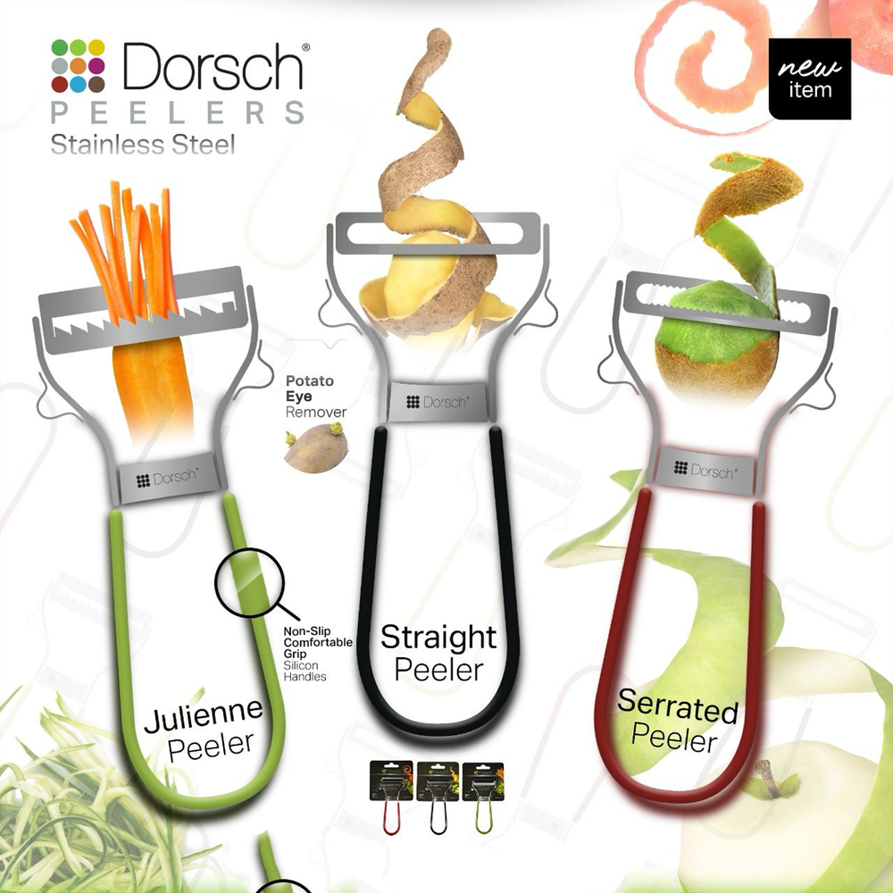 Julienne Peeler with Stainless Steel Blade