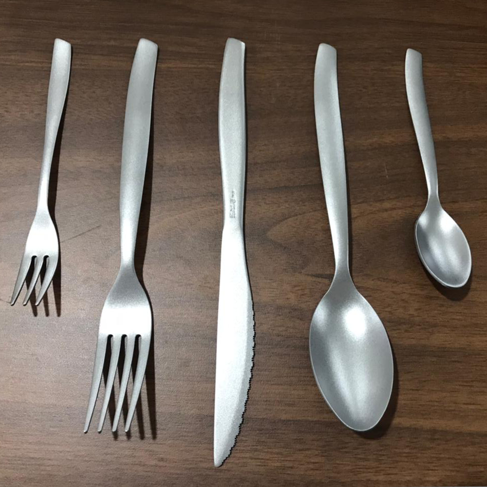 Shark Frozen Cutlery Set 30pcs, Stainless Steel, Silver Matt