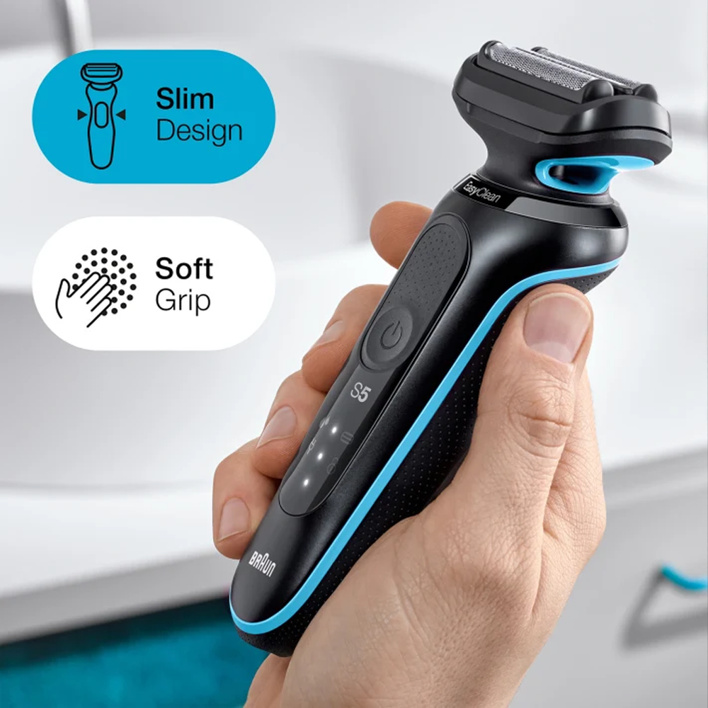 Shaver 51-M1000S Electric Razor with EasyClean System