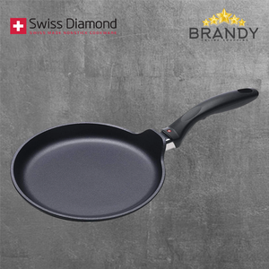 Diamond Crepe Pan 24cm Non-Stick Black