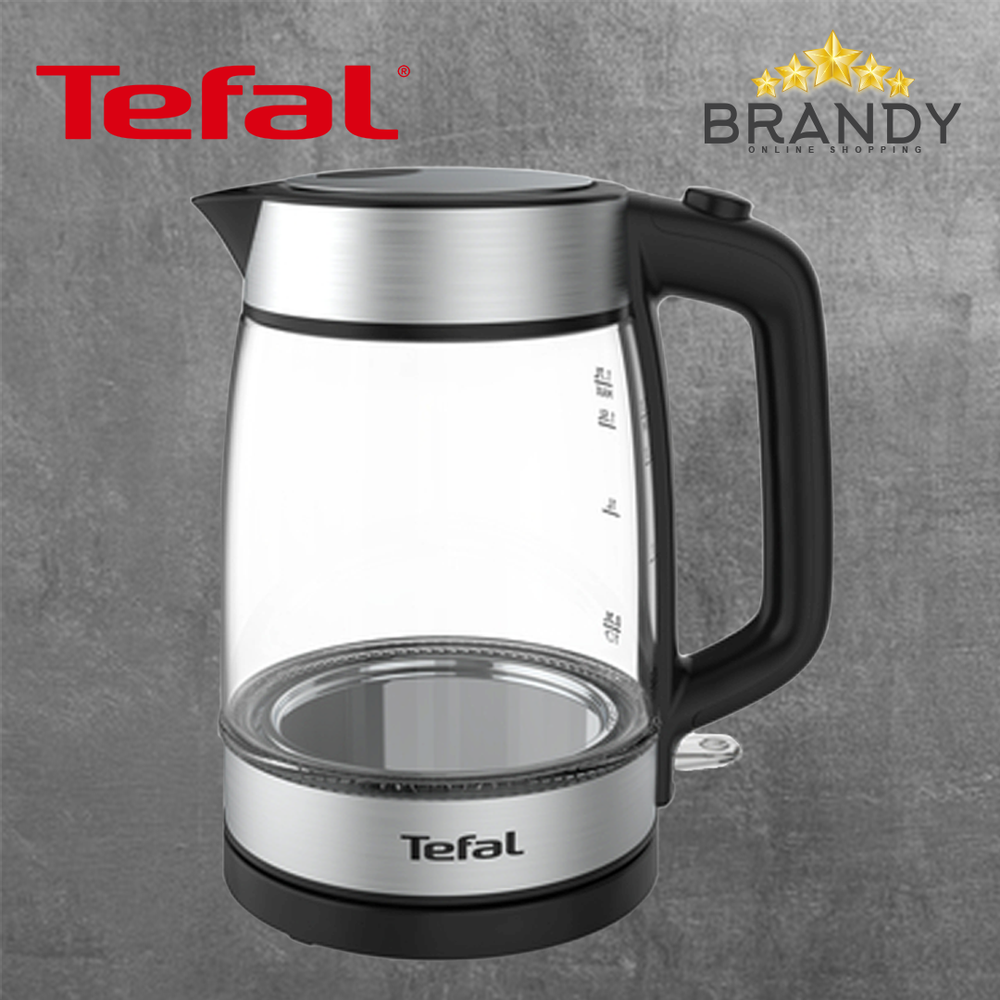 Glass Kettle KI700827 with Blue Illumination