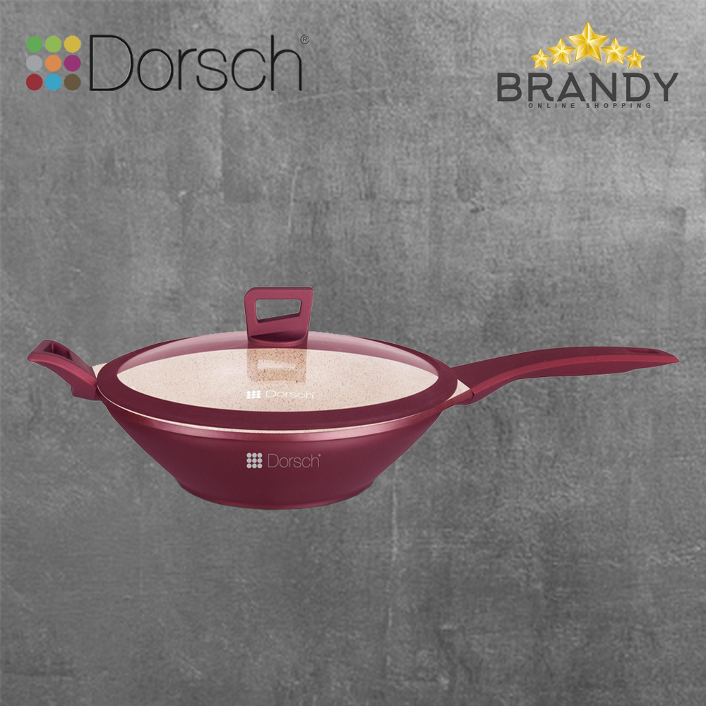Premium Granite Wok 32cm Non-Stick Cookware