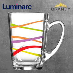 Rubans Opal Glass Mug Set 6pcs - 320ml