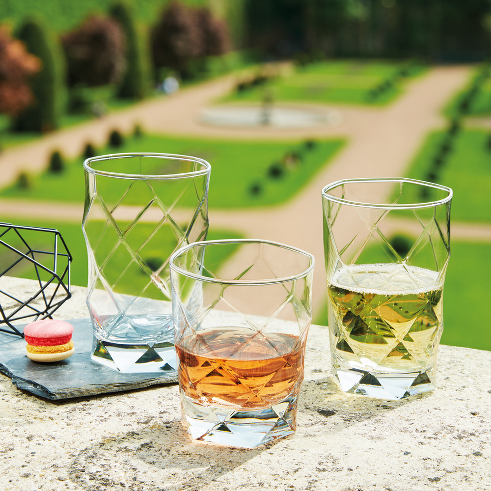 Louvre Long Cups Set 6pcs - 35cl Glass Drinkware