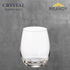 Mergus Short Cups Set 6pcs, Crystal Glass, 410ml