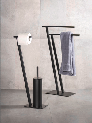 Lirio Black Toilet Brush Set
