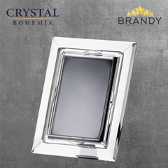 Bohemia Crystal 215mm Photo Frame Lead Crystal 24% PbO Clear