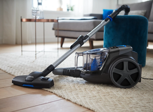 PowerPro Compact Bagless Vacuum Cleaner 1800W High Efficiency Filter Black Blue