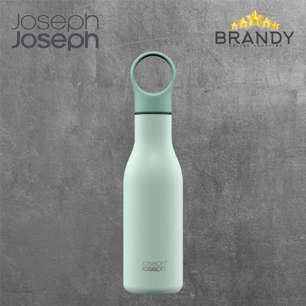 Loop Bottle 500ml Green - Double Walled Stainless Steel