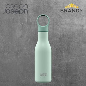 Loop Bottle 500ml Green - Double Walled Stainless Steel