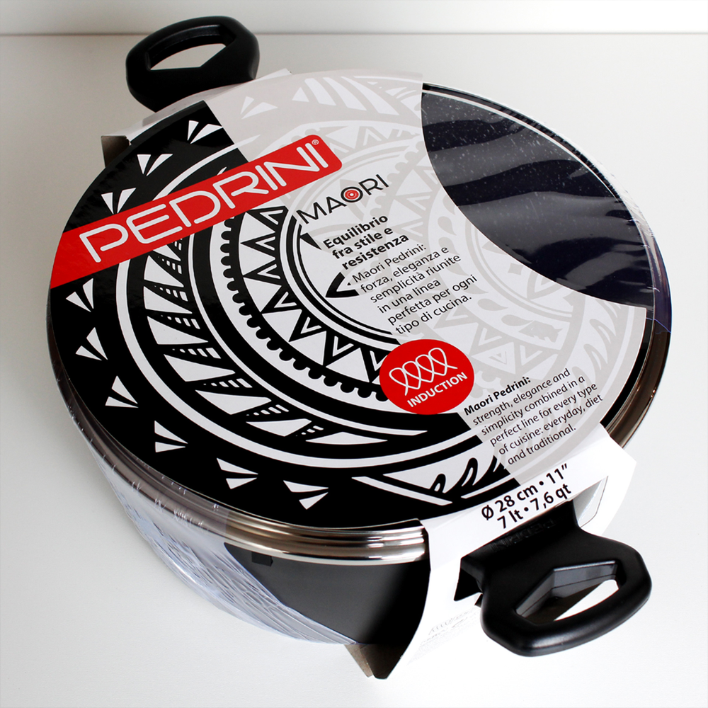 Maori Pot - Proglider Non-stick Cookware with Glass Lid