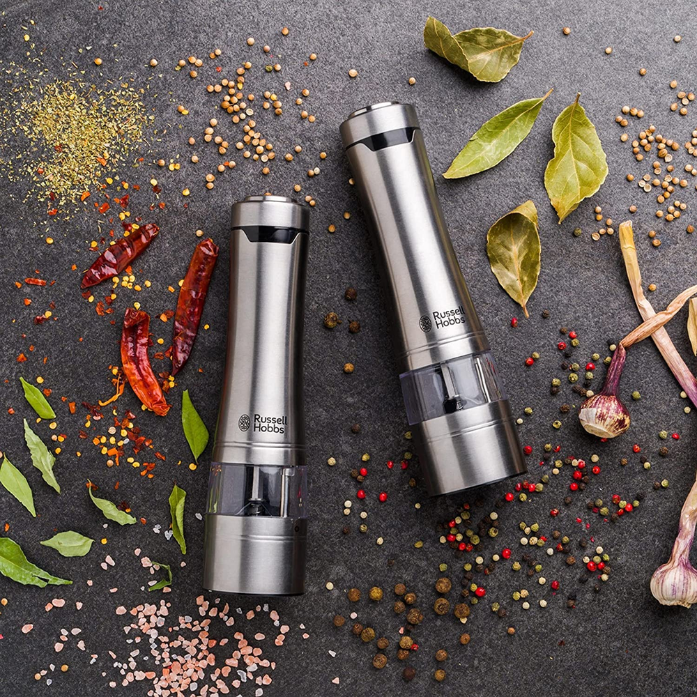Salt & Pepper Grinders 23460 with Built-In Light