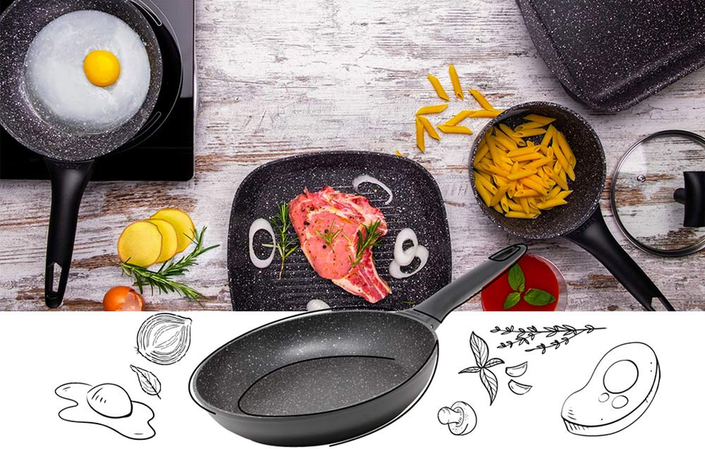 Maori Frypan Proglider Non-Stick Cookware