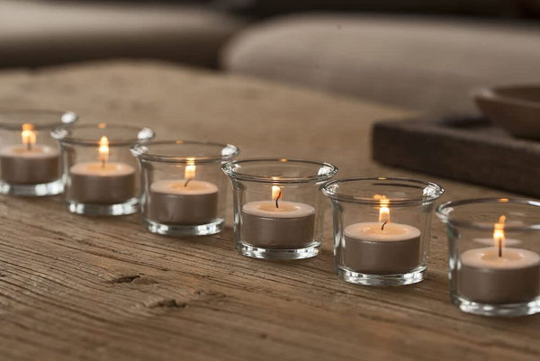 Magnolia Blossom Scented Set 30 Candles 4.5hours - Magnolia Odor-2