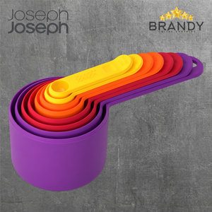 Joseph Joseph Nest Measure 8-Piece Measuring Cups & Spoons Multicolour