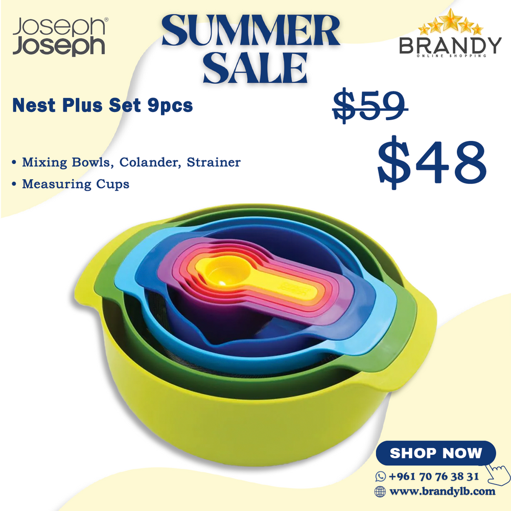 Nest Plus Set 9pcs Kitchenware