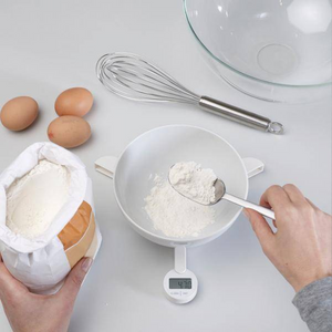 TriScale Digital White Kitchen Scales