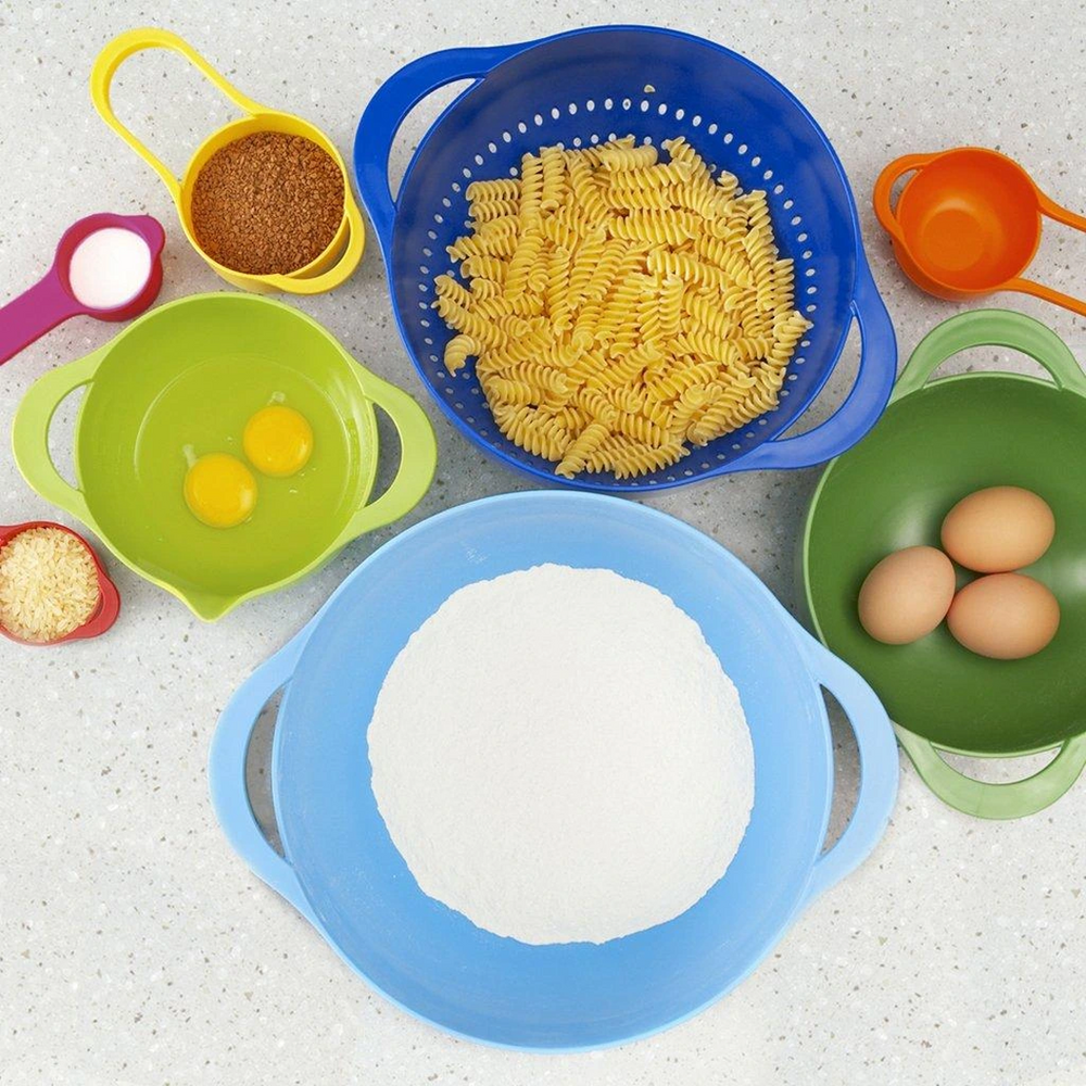 Joseph Joseph 8-piece Duo Food Preparation and Mixing Bowl Set
