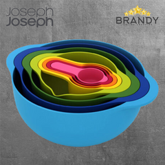 Joseph Joseph 8-piece Duo Food Preparation and Mixing Bowl Set