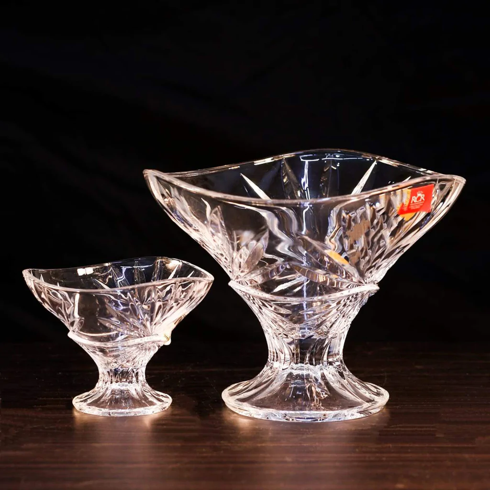 Laurus Fruit Salad Set 7pcs Crystal Glass
