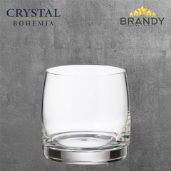 Short Crystal Glass Cups Set 6pcs