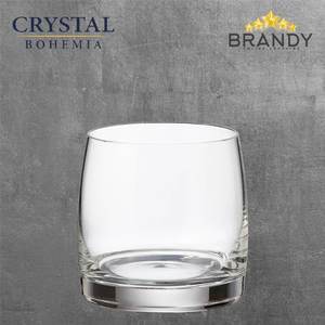 Short Crystal Glass Cups Set 6pcs