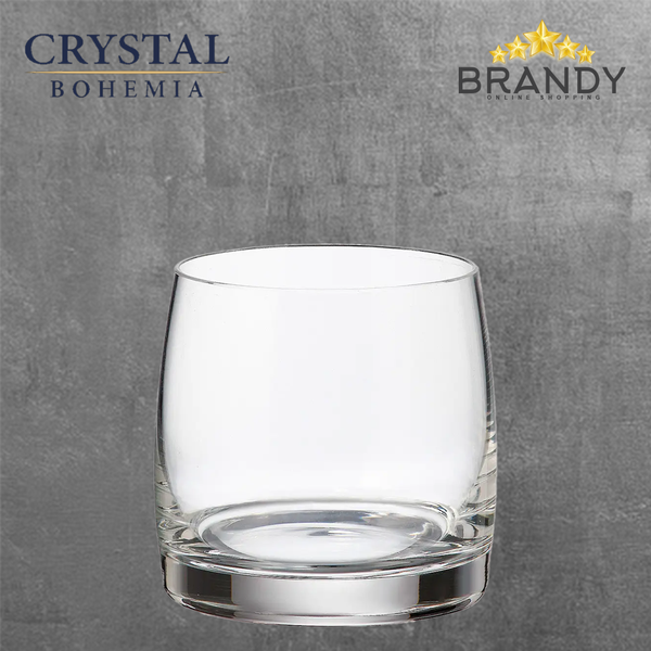 Short Crystal Glass Cups Set 6pcs