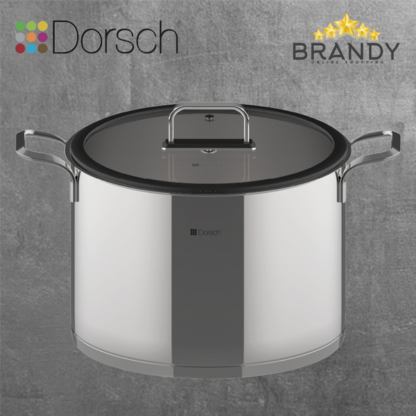 Steel Pro Stock Pot - Stainless Steel, Multi-Hob Compatible