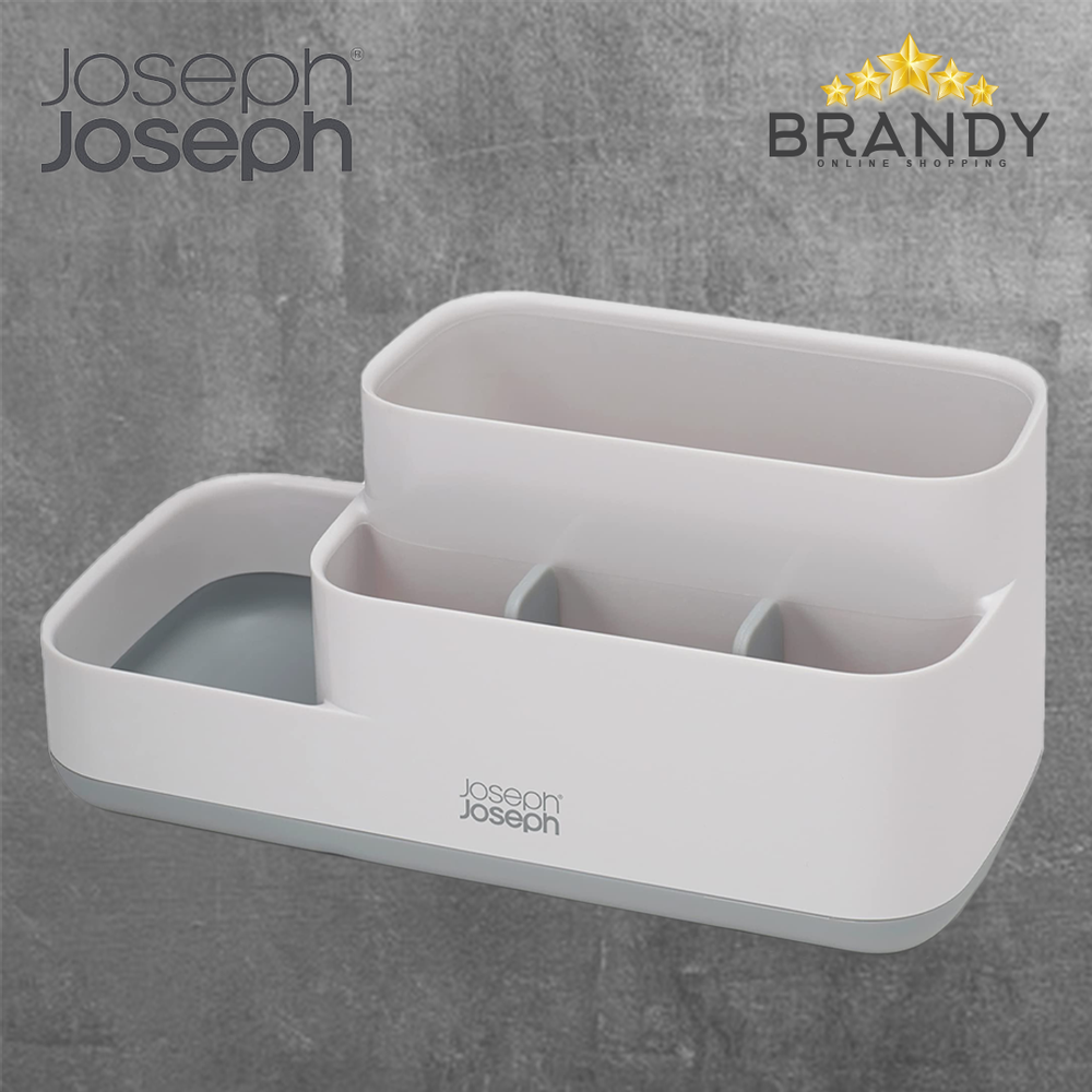 EasyStore Light Grey Bathroom Storage Caddy