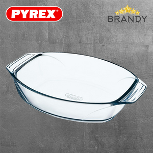 Pyrex Optimum Oval Roaster Borosilicate Glass 3 Sizes