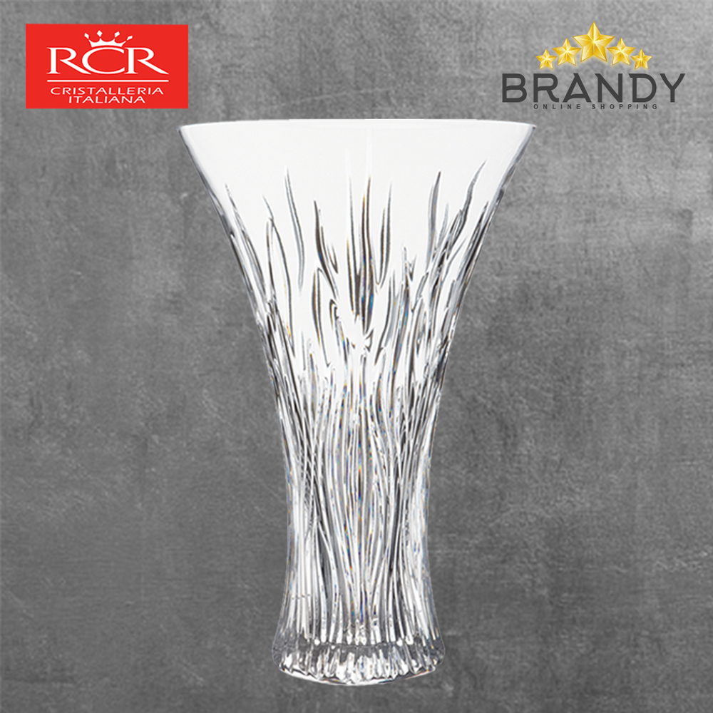 Fire Vase 30cm Crystal Glass