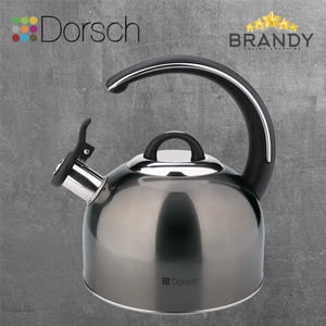 Dark Steel Kettle 3L with Filter