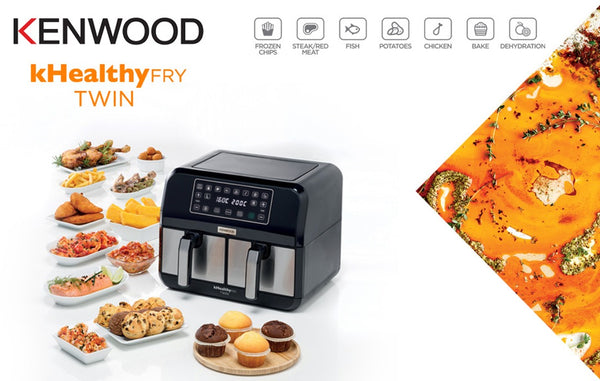 Dual Air Fryer Digital 4L+4L HFM75