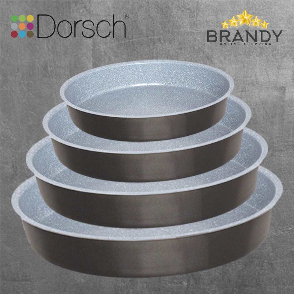 Lifetime Granite Set 4 Round Trays
