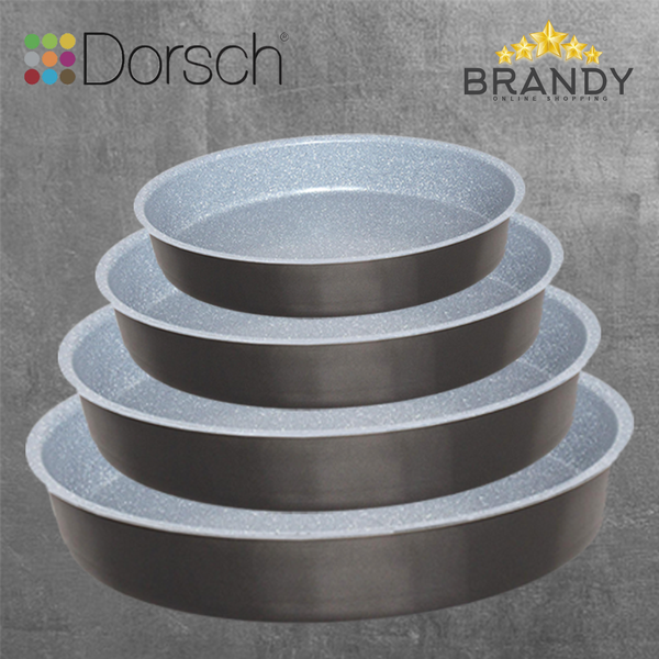 Lifetime Granite Set 4 Round Trays