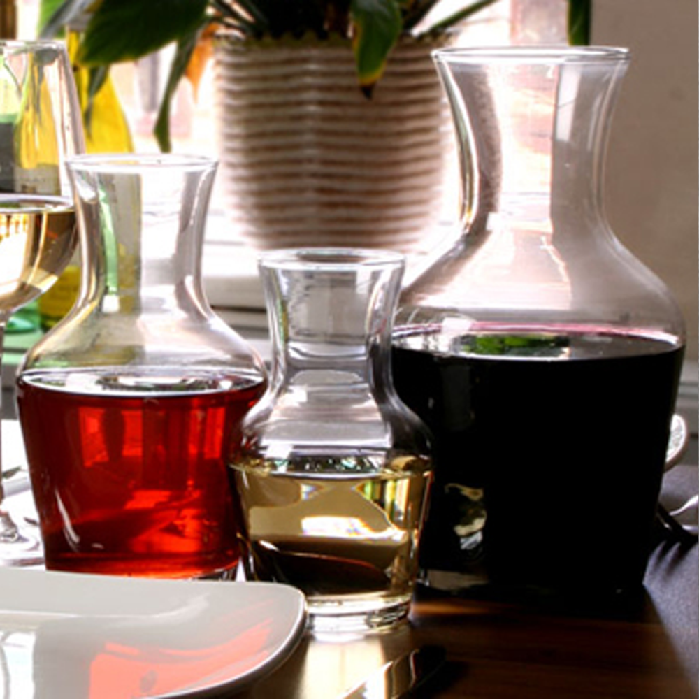 Cardinal Carafe - Elegant Glass Serveware